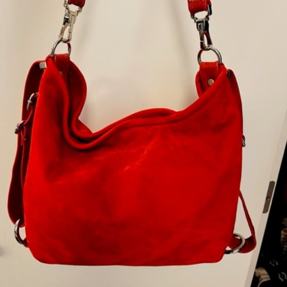 Rough and Tumble Tomato Nubuck Boho